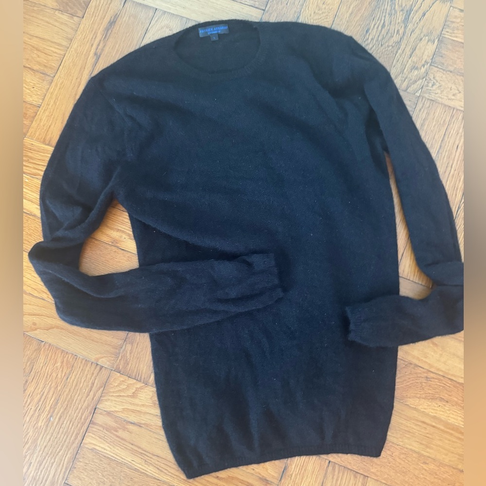 Men’s crew neck cashmere sweater